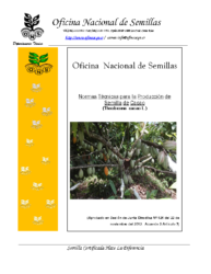 Normas Técnicas Semilla de Cacao