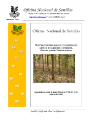 Normas Técnicas Semillas Forestales