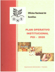 Plan Anual Operativo – Año 2020